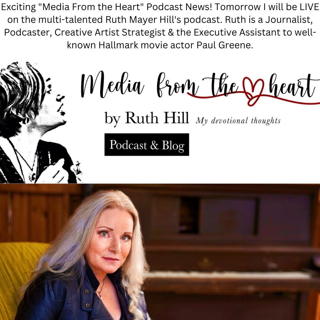 SandraMackhigh's tweet photo. Exciting "Media From the Heart" Podcast News! Tomorrow I will be LIVE on the multi-talented Ruth Mayer Hill's podcast April 8 @ 11 am PST, If you would like to attend click the link below and join her group: https://t.co/lGDy7T4p5G https://t.co/BfSdrDmFuS