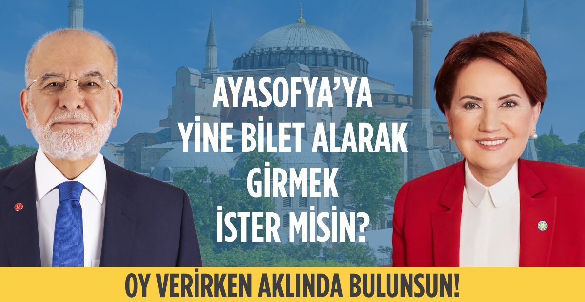 Oy verirken aklınızda bulunsun