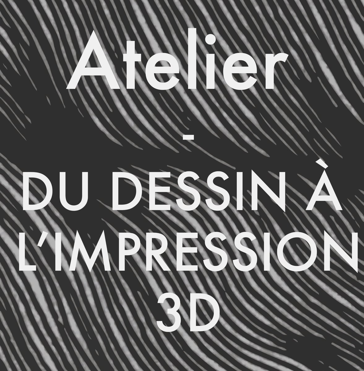 Le workshop d’Alexandre Lequoeur : Déployer l’XP, après son report, se déroulera ce mercredi 12 avr. de 16 à 18h!

Venez découvrir comment passer du dessin à l’impression 3D mais aussi d’autres médiums comme le son vers l’impression 3D et vis-versa.

Curieux•ses on vous attend !