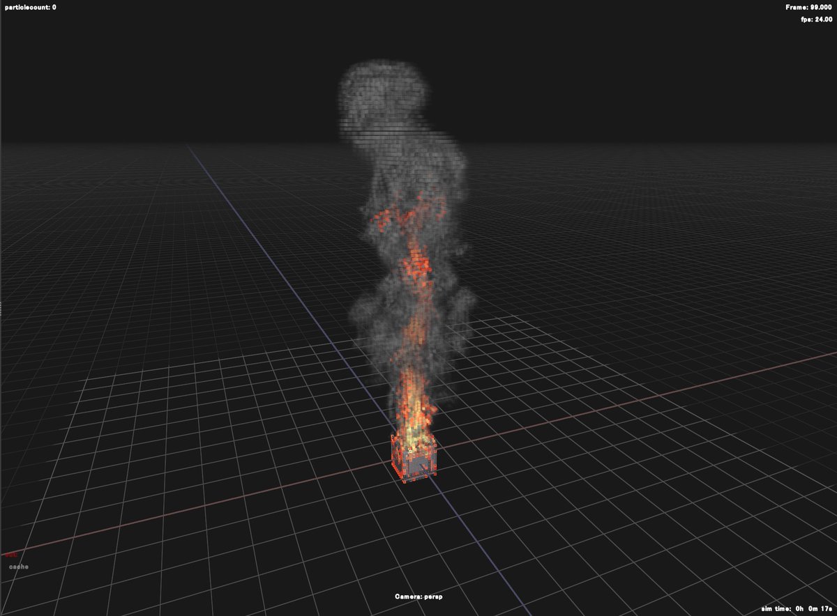 rokusuijo's tweet image. STORMで煙も作れるっていうからやってみたら、めっちゃ簡単だし早いー！
これ個人のPCでできるんか。すごー
#STORM #foundryMODO