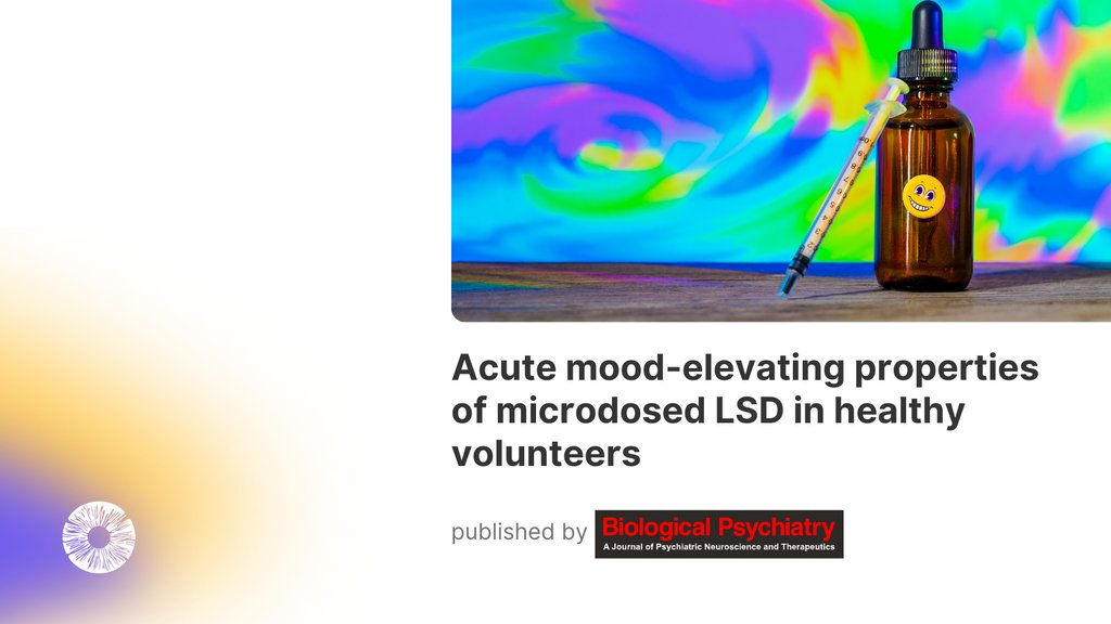 "Daily questionnaires showed credible evidence (>99% posterior probability) of improved ratings of creativity, connectedness, energy, happiness, irritability, and wellness ... which persisted when controlling for pre-intervention expectancy." ⁠
⁠
pubmed.ncbi.nlm.nih.gov/36997080/