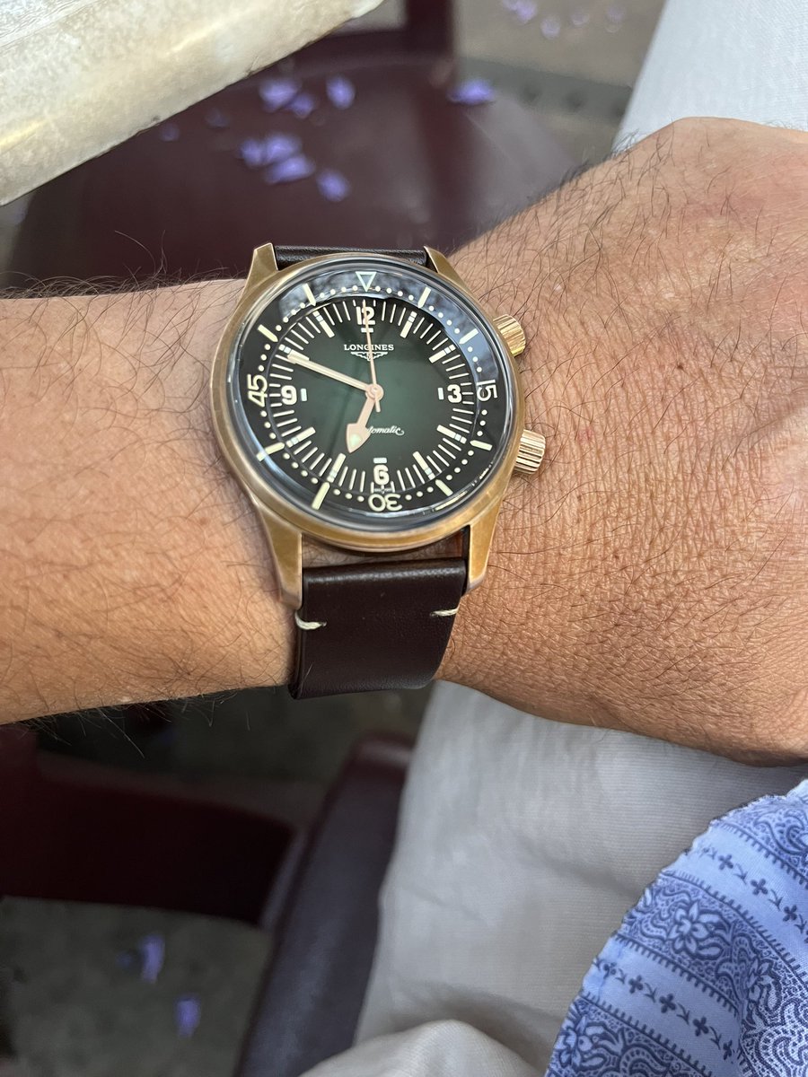 relojmondo's tweet photo. Legend Diver Bronzoo! @Longines https://t.co/Rap4acxMC6