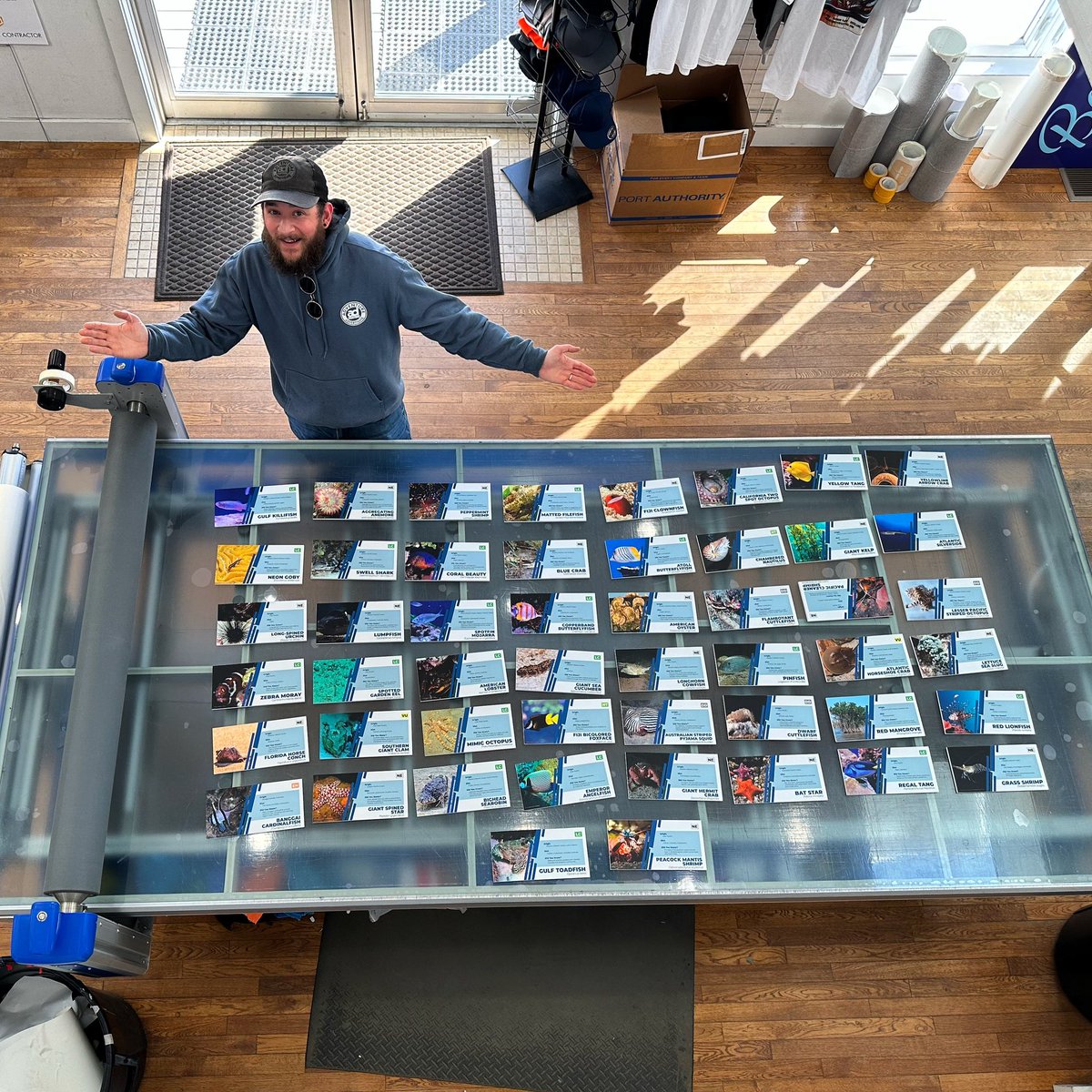 TenjiInc's tweet photo. 🪧 Another signage project in the books! 🪧

Tenji was excited to partner with the Central Campus school to produce identification signage for their lab exhibits. The students contributed “Did You Know?” facts and the respective IUCN Red List assessment for each species. https://t.co/5UW3k8O80b