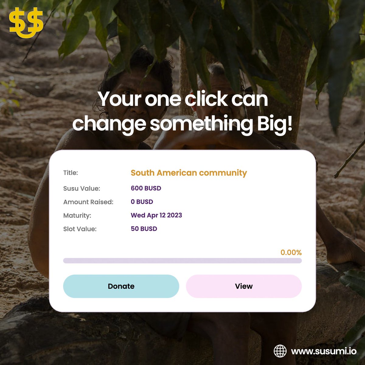 Susumicoin's tweet photo. South America is exposed to natural hazards. Climate change has increased the frequency and intensity of weather-related disasters, hampering the resilience of the most vulnerable communities.
Click here: https://t.co/ljDChZAT0e
#susumicoin #getsusu #crowdfunding #raisefunds https://t.co/i5glyJKRsj