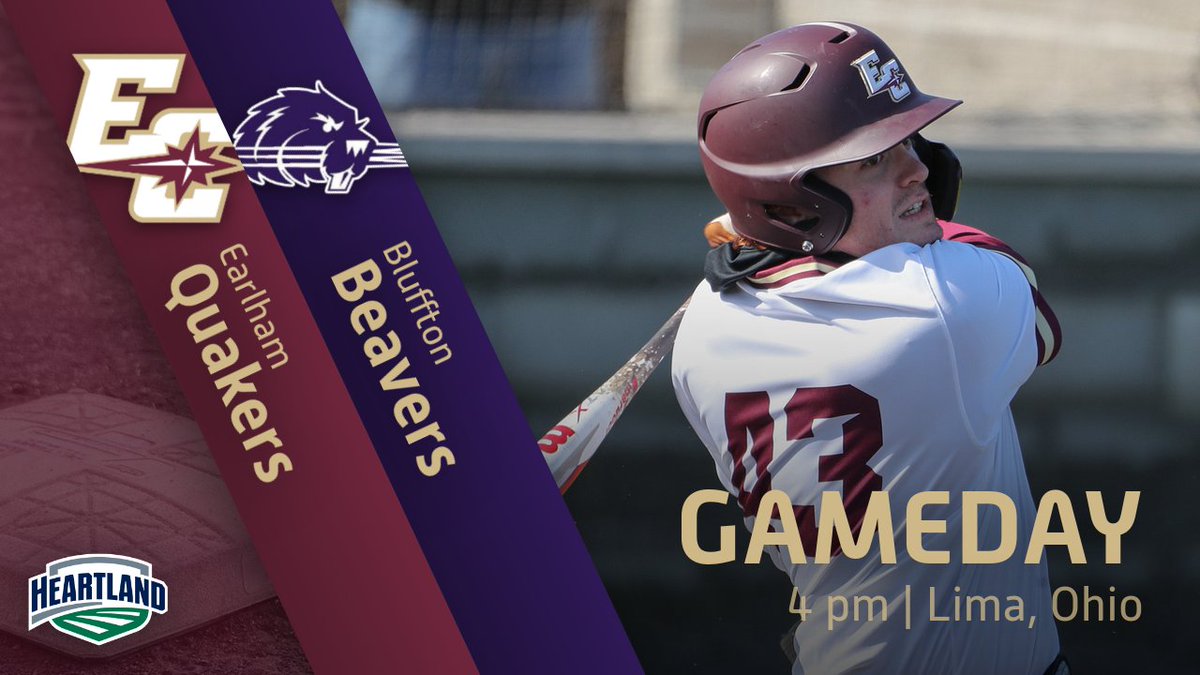 BB: Its Gameday! @earlhambaseball travels to Bluffton University tonight for a 4 pm matchup with the Beavers. Follow along at the links below.

Stats: bit.ly/3mibG5s

#FFIL