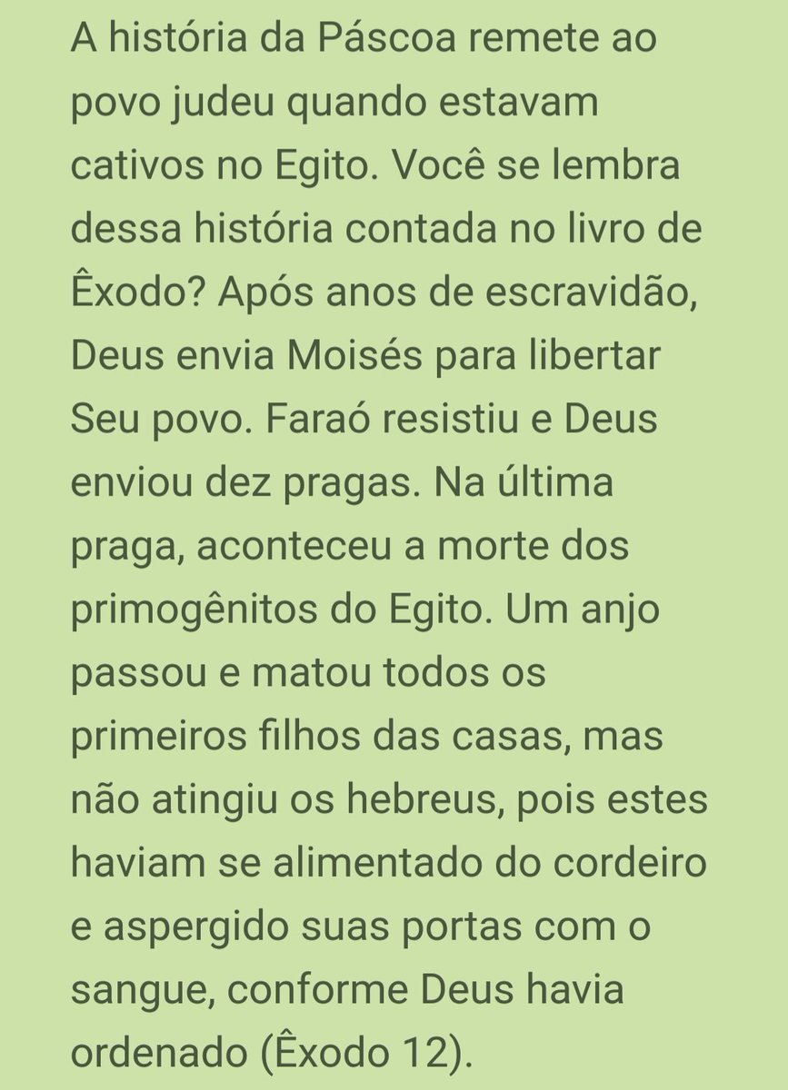 Wilson_Vencedor's tweet photo. Você sabe o significado da Páscoa? https://t.co/Kfa2PsqlAn