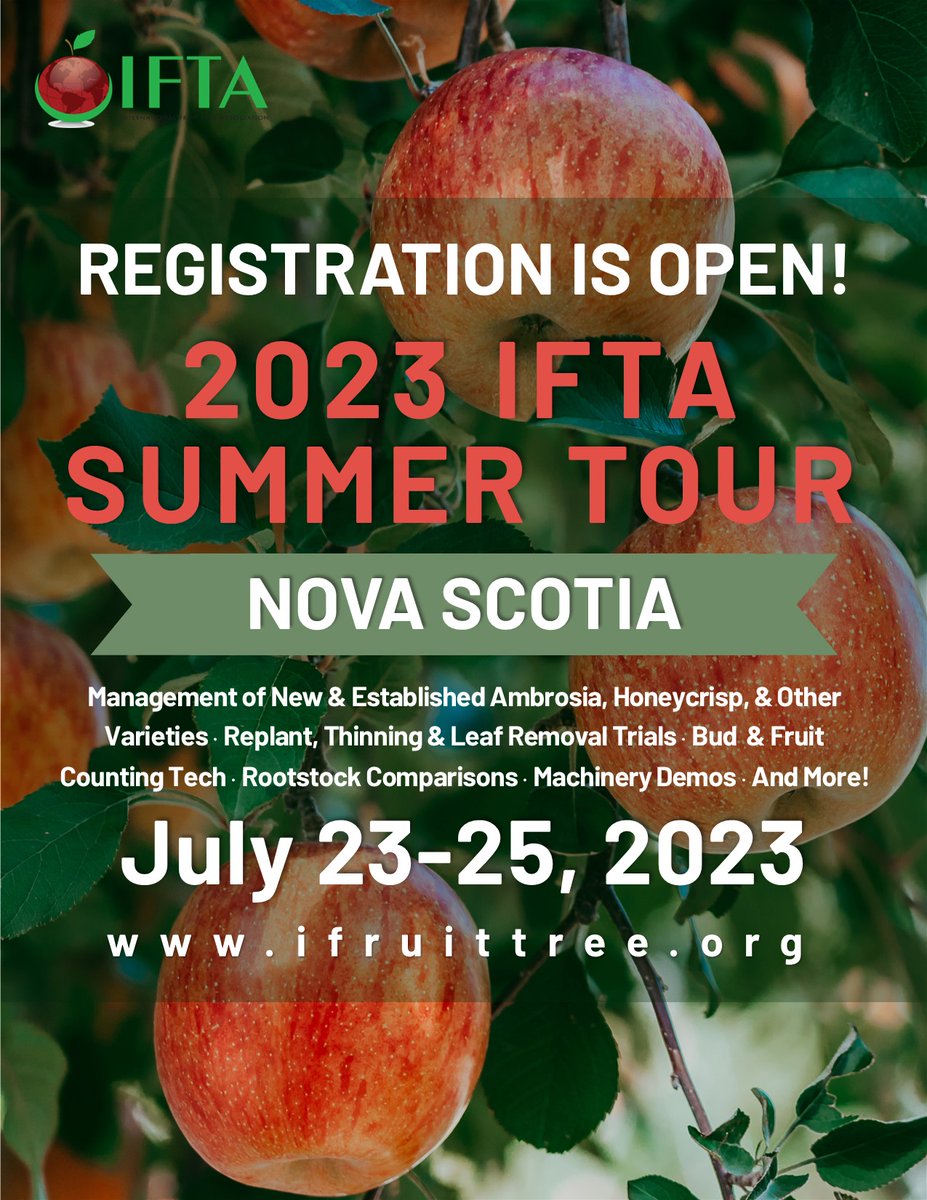 Join Us! This is a great way to network and learn in the field from your peers and other recognized fruit tree professionals. The Tour Committee is finalizing the itinerary and stops.  A detailed itinerary will be available soon! ifruittree.org