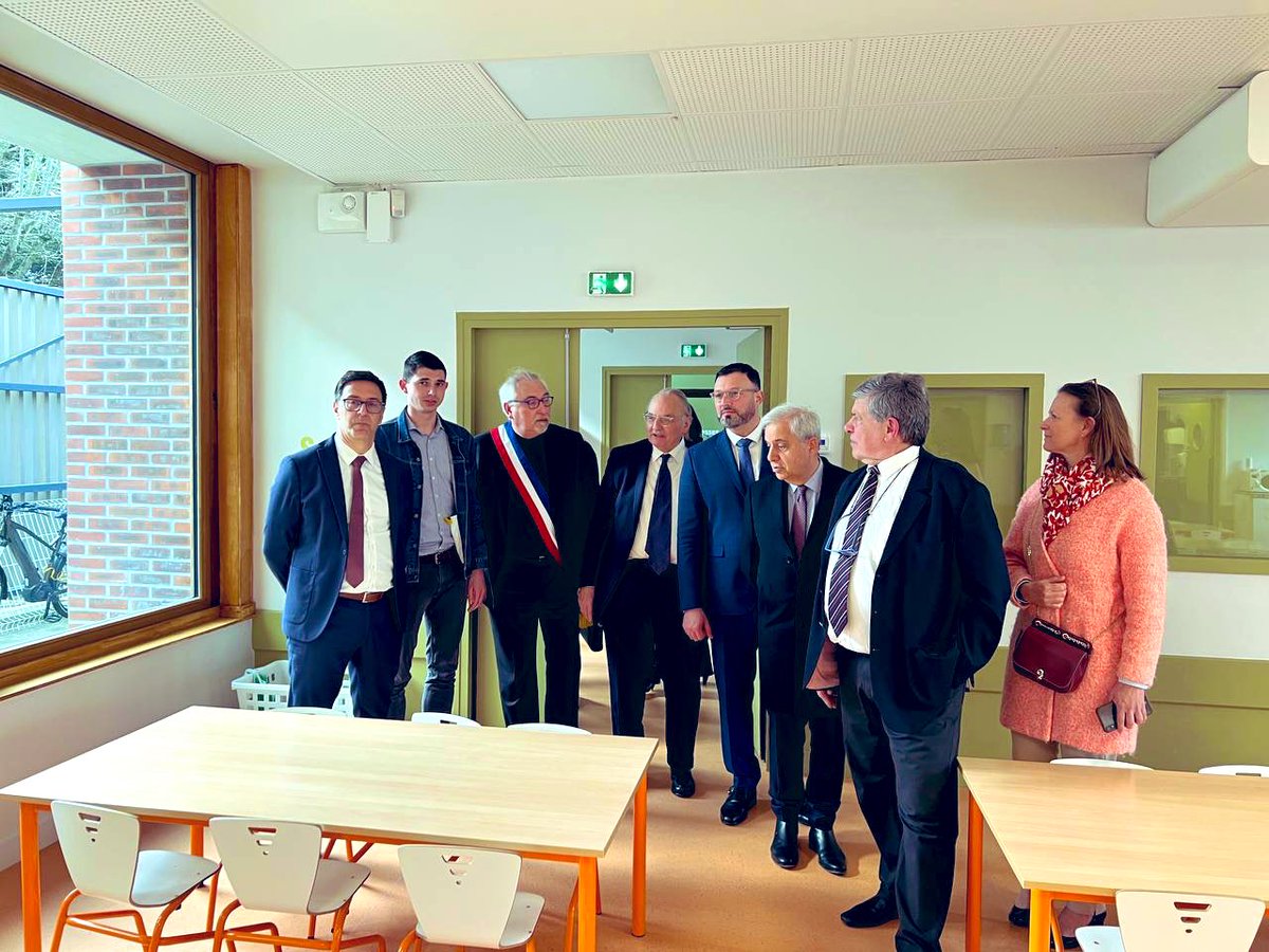 iacovellixavier's tweet photo. Inauguration de l’école maternelle Scarron de @fontenay92 avec le Maire @laurent_vastel, le député @JLBourlanges et mon collègue @RKaroutchi
La restauration de cette école a permis d’économiser 62% sur la facture d’énergie pour le bien-être des enfants, des enseignants et de la planète !