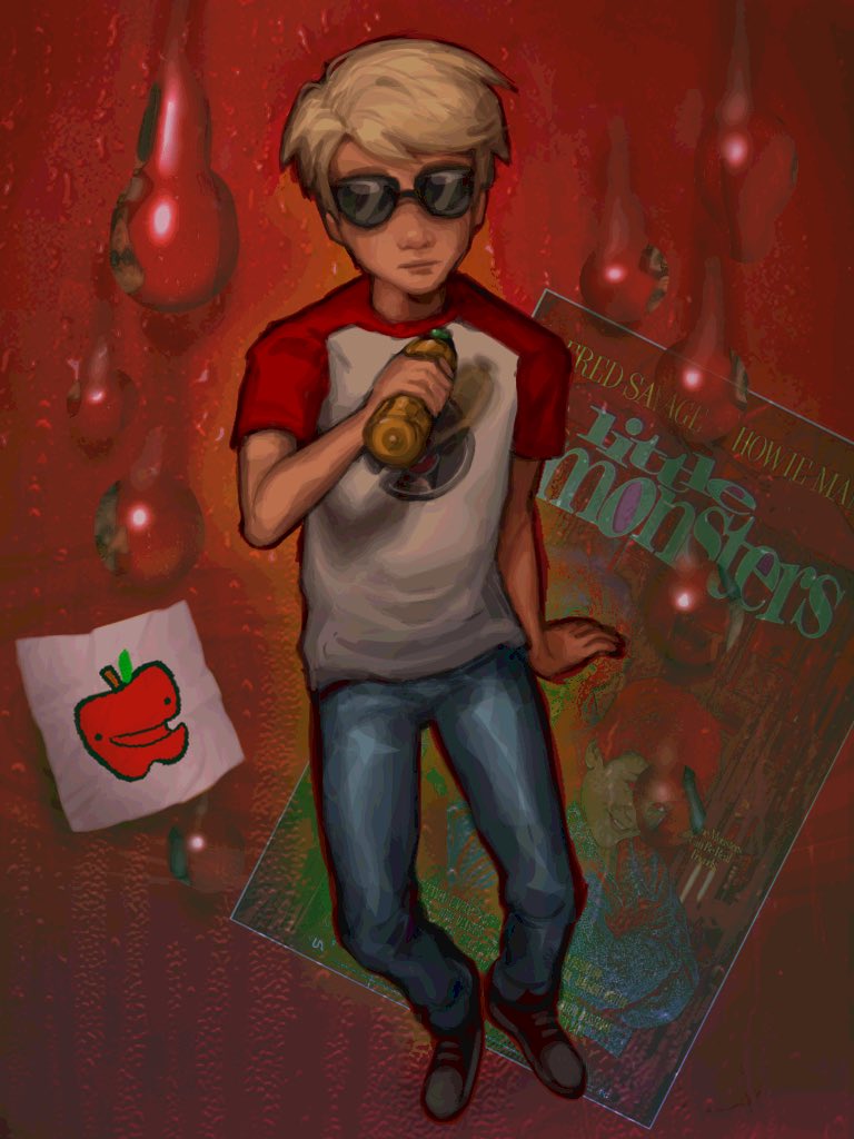 dogafterlife's tweet photo. dont drink it 🧃 
#Homestuck https://t.co/nZZKzWVrhi