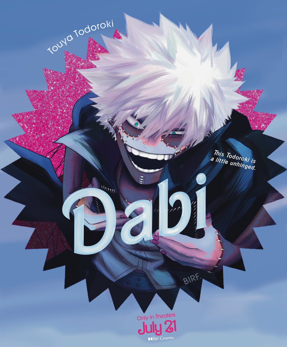 birf__'s tweet photo. movie of the summer, baby
#Dabi #Barbie https://t.co/UmUdINdoUI