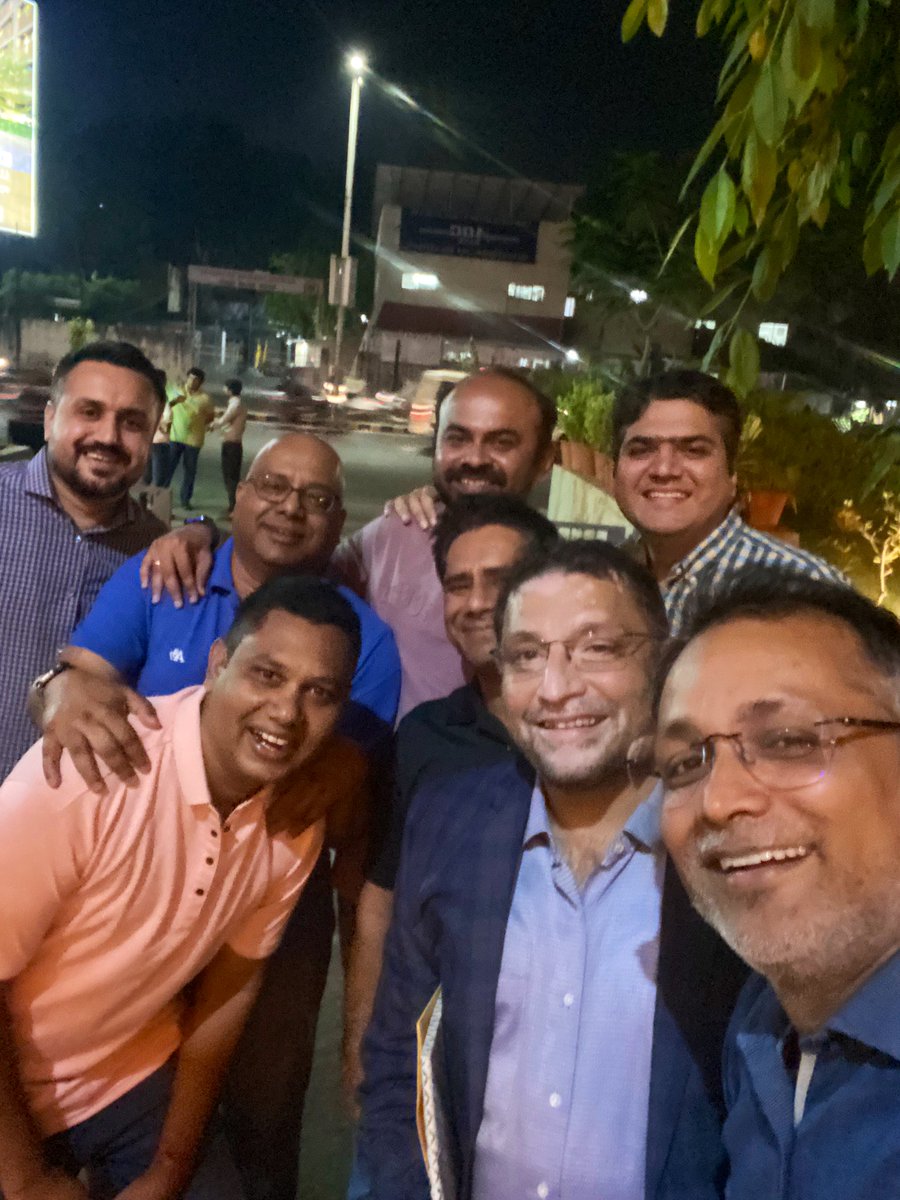 kumarmanish9's tweet photo. #Ahmedabad Twitter catchup in person🥳 over chai at @threedotdesigns to announce 12th edition of #AhmTwitterMeetUp is coming soon⏳ :)
@Seldomcooker1 @Chiragkapuriya @altertwit @meenukaul @jatin10 @NiravAkshay @RajTMulchandani & Nadeem bhai. https://t.co/YLEwOvKC92