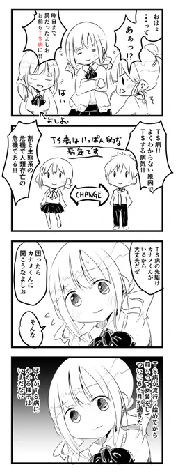 TSする病
#TSF 