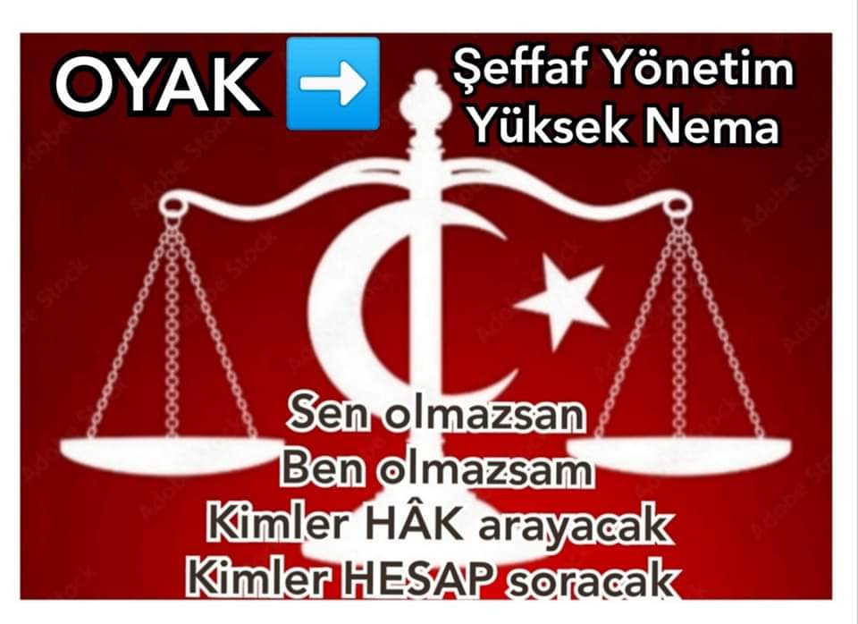 #OyakNema2022
ÜYELERİN HAK ETTİĞİ YÜKSEK NEMA AÇIKLANMASINI BEKLEMEKTEDİR.
<a href="/oyad0606/">TC Şahin ÖZBEN</a>
