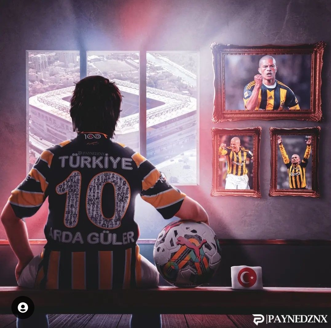 Çerçeve Yap Duvara As Arda Güler 💛💙 #Fenerbahçe #ibfkvbjk #afraninserumu