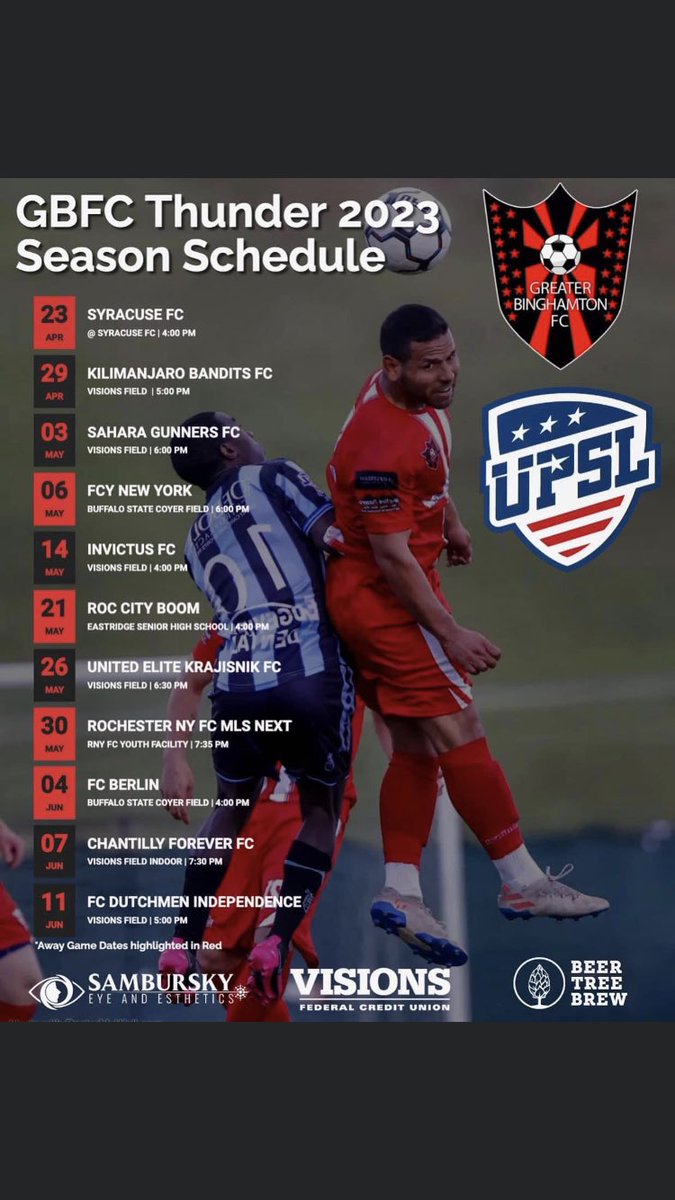 ademich14's tweet photo. Game time! Come support your local club. Binghamton’s best entertainment! https://t.co/7yQPOeSxjE