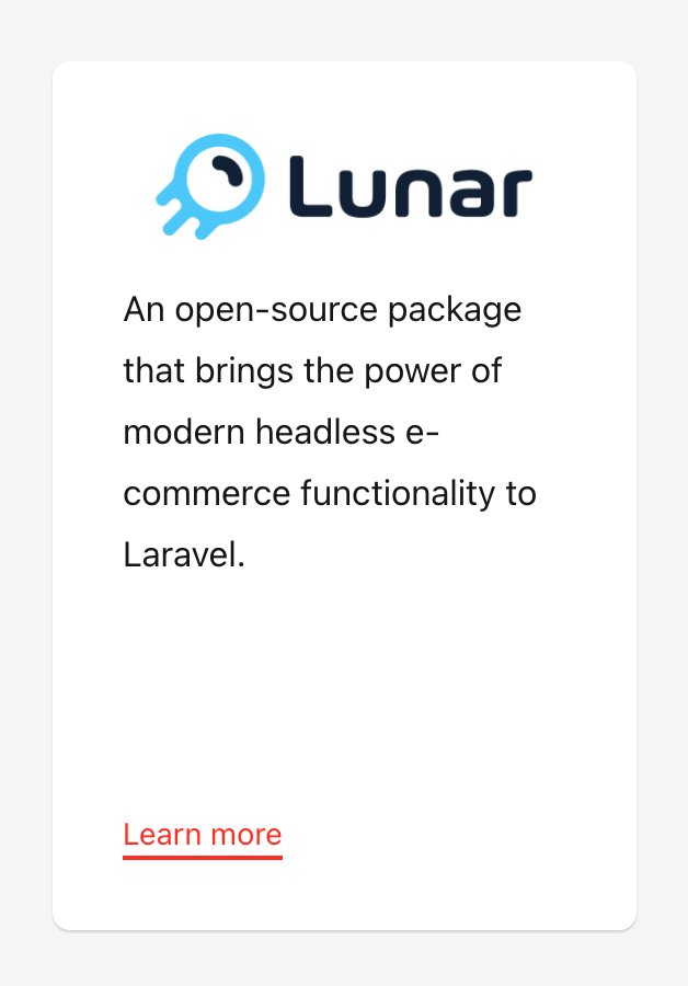 lunarphp's tweet photo. We are now a @laravelnews Partner 🚀

#laravel #ecommerce #opensource https://t.co/Lo5DNrnHNB