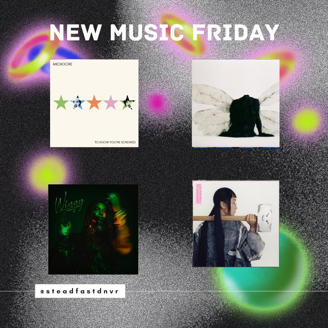 steadfastdnvr's tweet photo. Happy #newmusicfriday everyone! Check out these new releases!
@thebandmediocre - #toknowyourescrewed
🫧 
@kahincam - #whenitsallover
🫧 
@kraeji - #withahammer
🫧 
@winnyadanu - #Winny 
have a great Friday 👋 
#orchardambassador #mediocre #tkys #camkahin #yaeji #winny #manifest https://t.co/9FhpnTbYkW