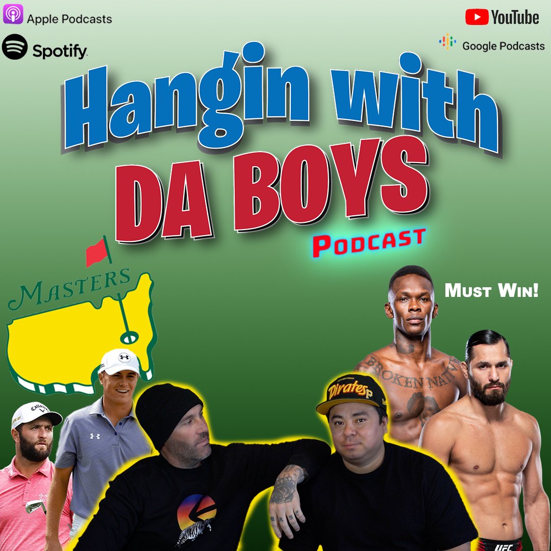 If your co-host don't look at you like this, then you should fire them! New episode out now! #daboys #Podcast #UFC287 #PGA #themasters2023