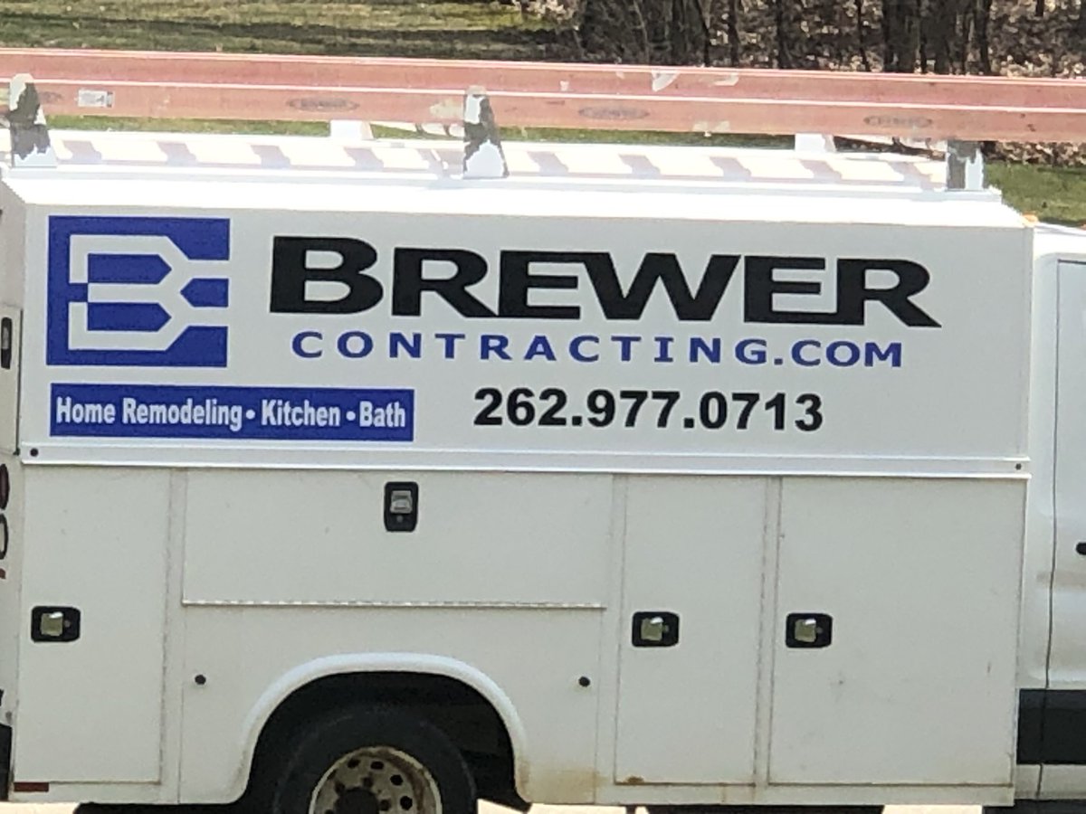 Our friends at @BrewerContract are here to make our home even better!!! #InteriorUpgrades