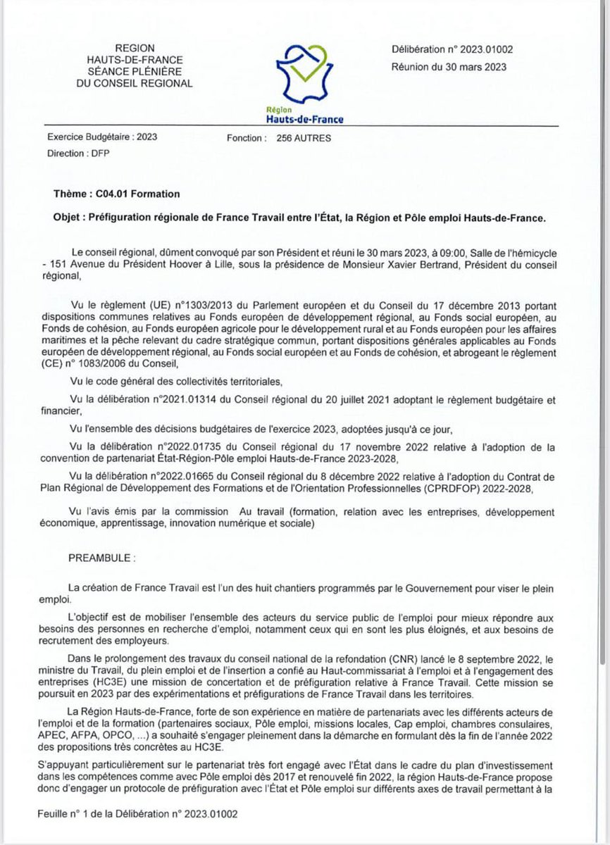 ThibautGuilluy's tweet photo. La dynamique dans les @hautsdefrance est bien initiée pour #FranceTravail grâce à l’engagement de la région. Nous allons dès maintenant œuvrer avec @xavierbertrand avec l’appui de @pole_emploi pour réduire les tensions de recrutement, anticiper et aider les personnes sans emploi! https://t.co/KaK1WHY3QG