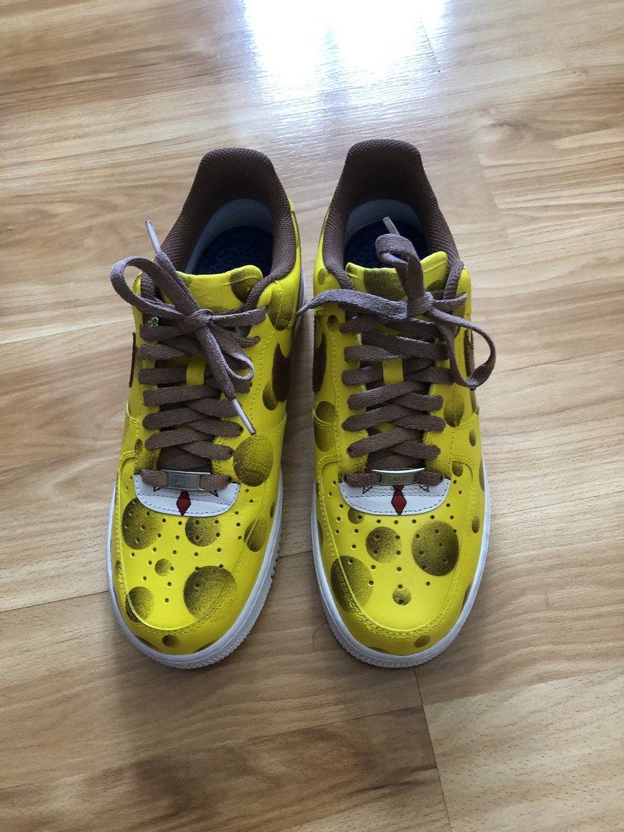 spongebob shoes custom
