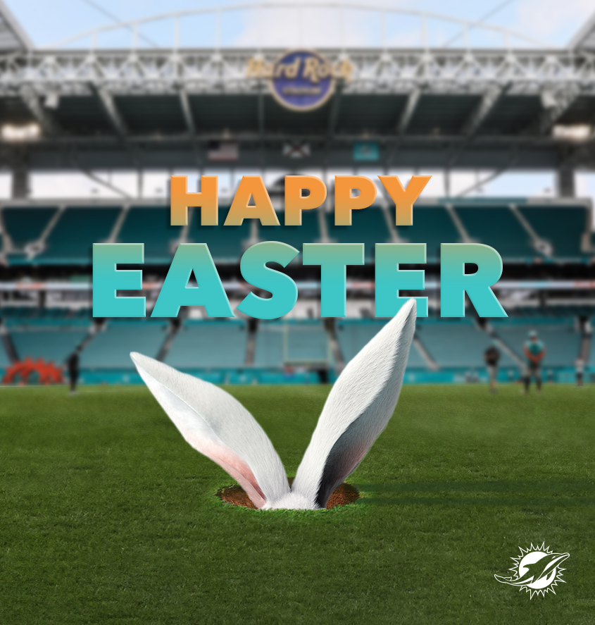 Happy Easter, Fins fam! 🐰💐