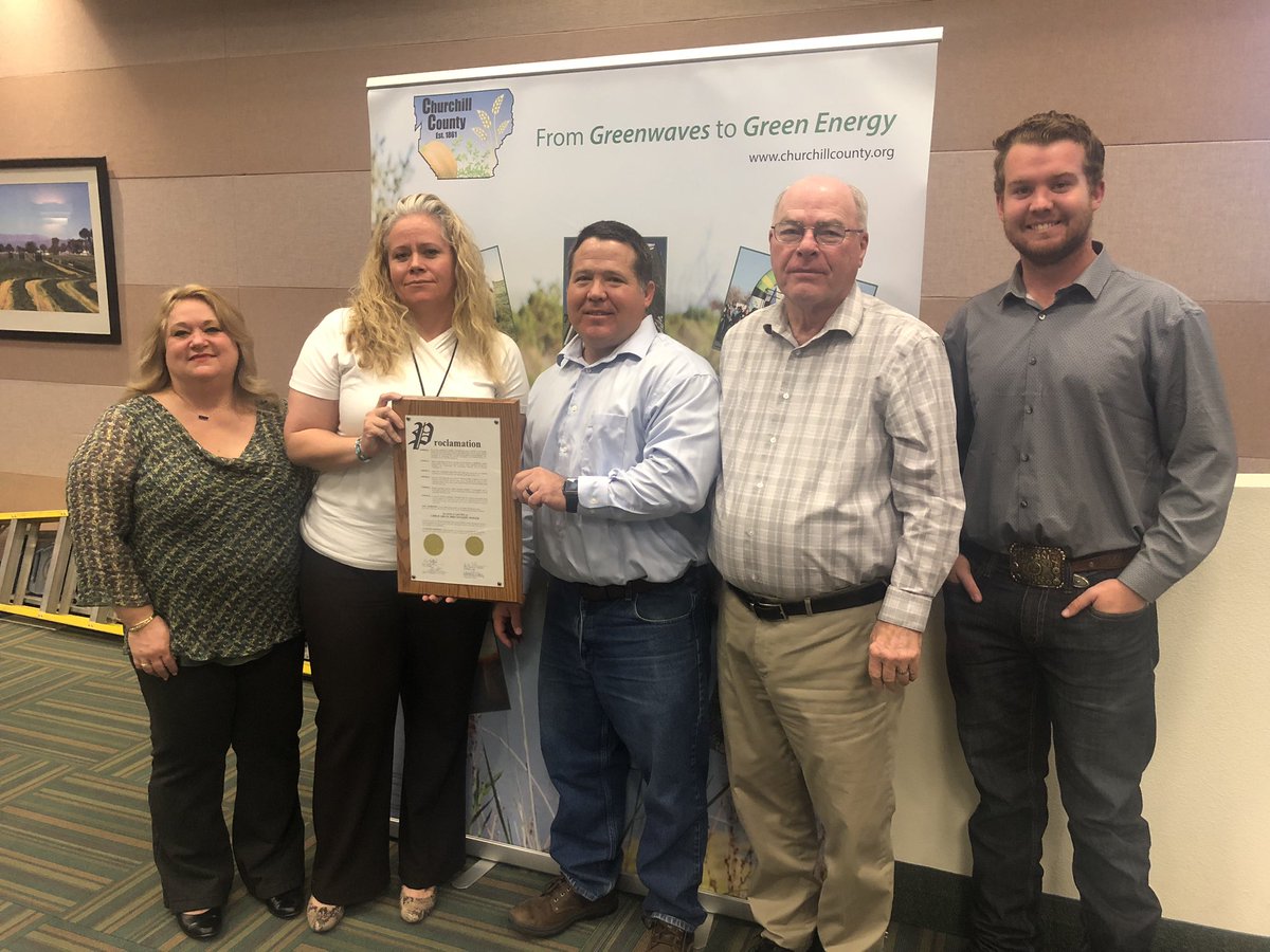 ChurchillCounty's tweet photo. City of Fallon and county officials gathered at Millennium Park this morning to kick off Child Abuse Prevention Month with a proclamation. #ChurchillCounty #ChurchillCountyNV #GoBlueNV https://t.co/XX4rrwwhsB
