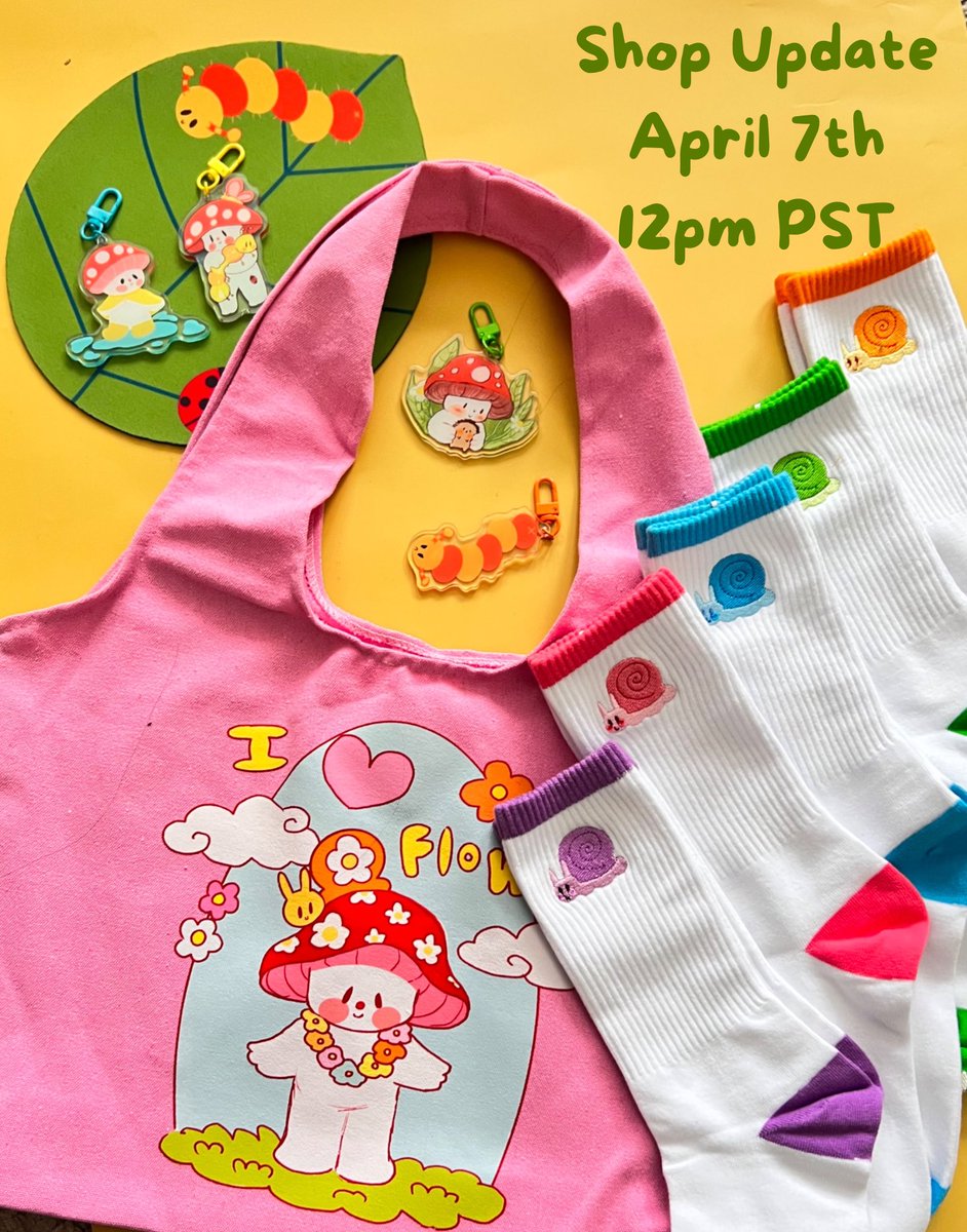 🌈Shop Update Drops at 12pm PST TODAY!!!🌈