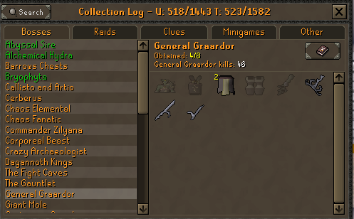 Latchyyyy's tweet photo. Pretty insane rng today on the HC, Bandos tassets from Graardor at 40kc, then 2nd tassets from a minion 41kc #HCIM #OSRS https://t.co/pQqtxbpEx5