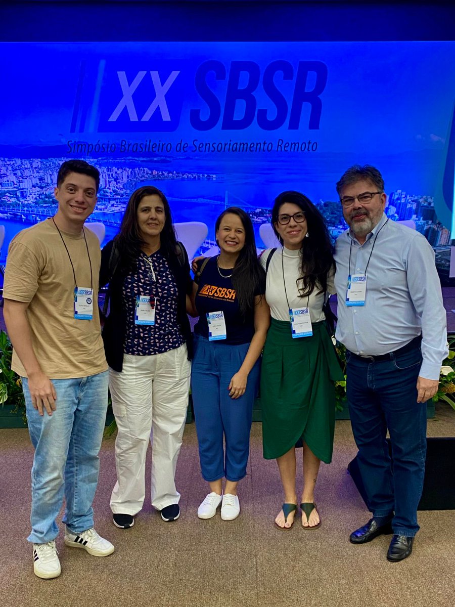 #XXSBSR Grandes encontros e muita ciência de altíssimo nível no XX Simpósio Brasileiro de Sensoriamento Remoto.