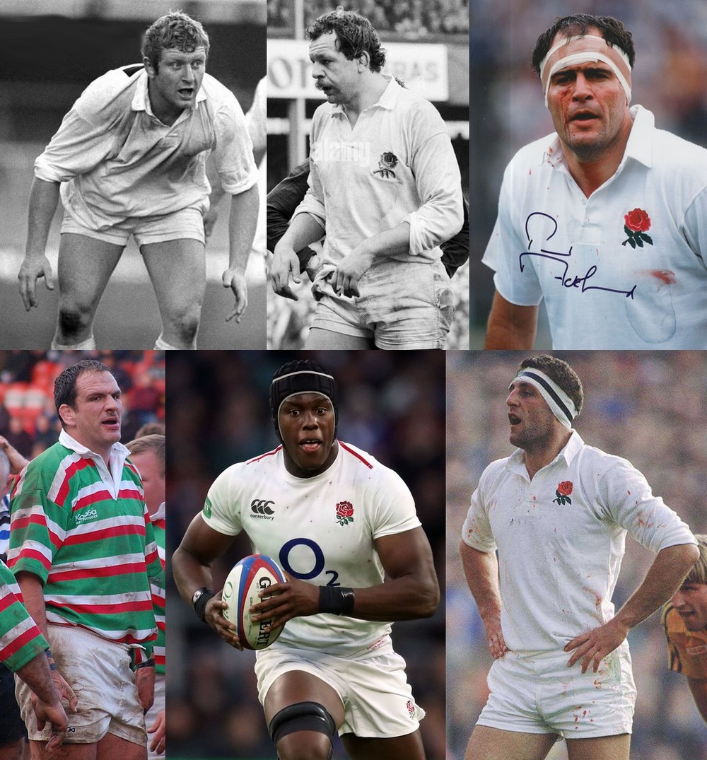 Deuxièmes lignes de légende (4) : Les rosbifs ont eu de très bons 2èmes lignes, mes préférés sont des  dur au mal comme M.Colclough l'ex Angoumoisin, la légende B.Beaumont, Paul Ackford, Martin Johnson et Wade Dooley encadrant la référence des années récentes Maro Itoje ...