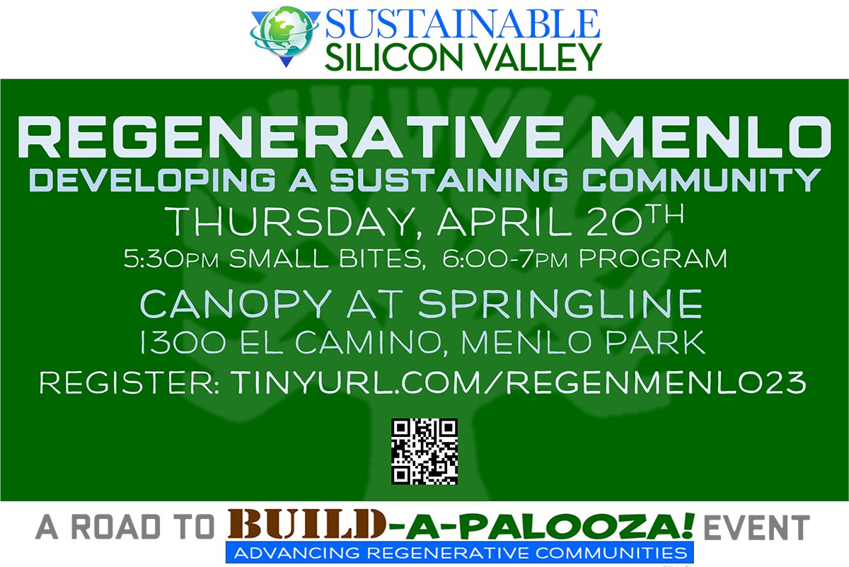 SustainableSV's tweet photo. Join us for a #MenloPark discussion on development, housing elements & enviro justice with @alevin of @MenloTogether, Friends of Caltrain & @seamlessbayarea, @cafedujord of @gbeltalliance & Jeremy Levine of @hlc_sanmateo.
Register: https://t.co/Sdbx45nQja
#Canopy #Springline https://t.co/Z8BIZGsbTO