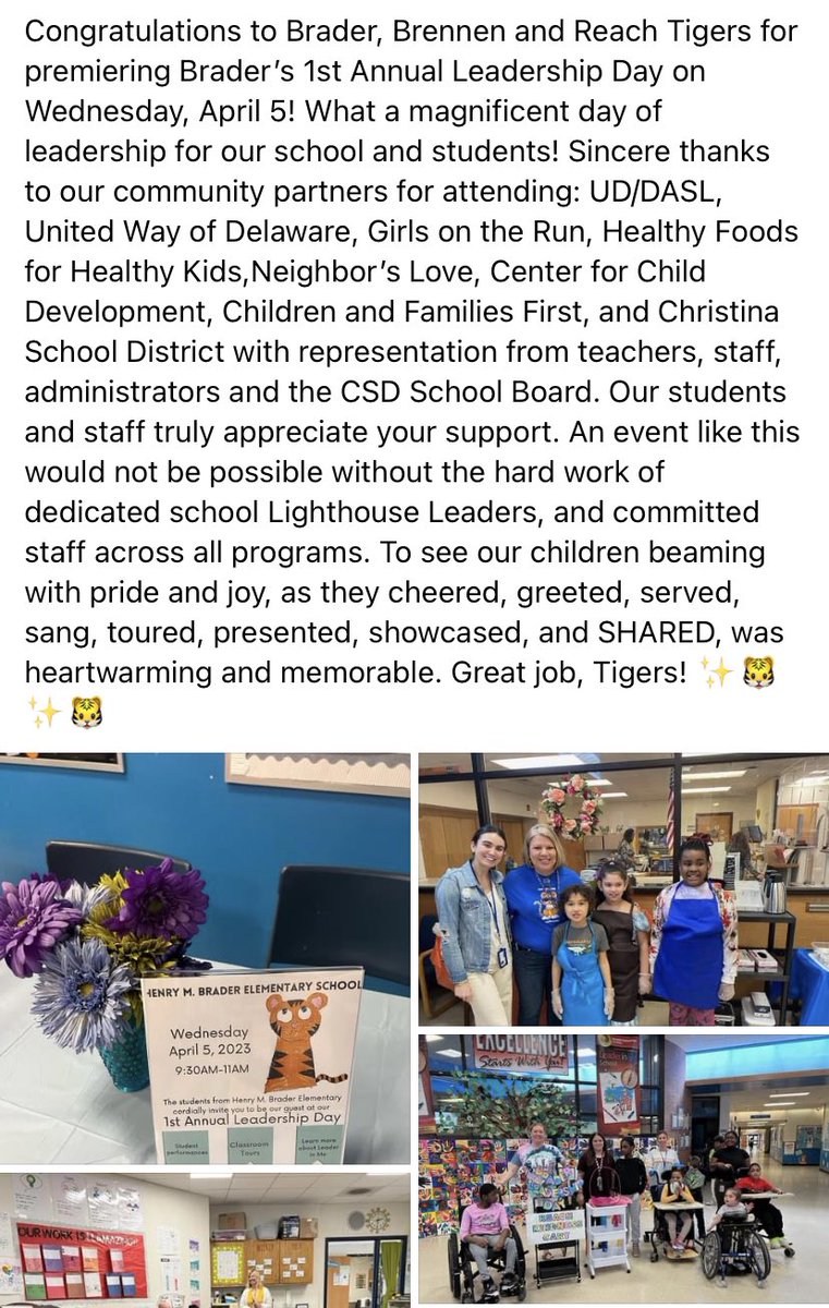 Check out our Facebook page to see all of the photos from our First Annual Leadership day!