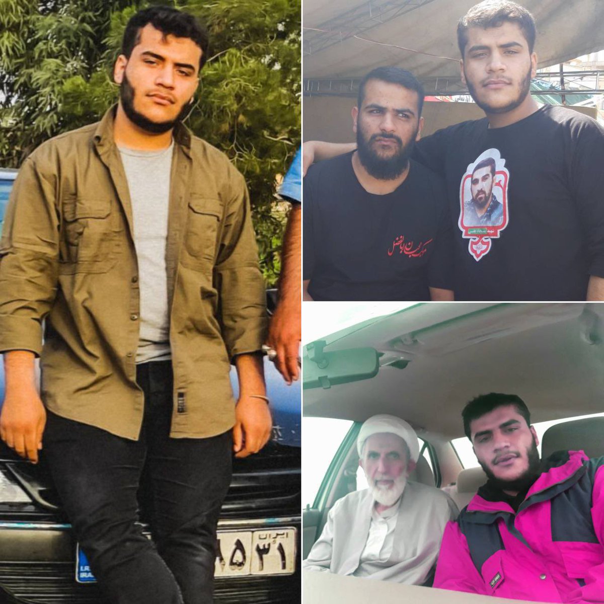 شناسایی مزدوری که به #حمیدرضا_روحی شلیک کرد/ پاسدار تروریست کمیل سلیمانی، عنصر اداره تروریستی حفاظت اطلاعات سپاه تهران، مزدوری است که به قلب جاویدنام حمیدرضا روحی شلیک کرده است.
#IRGCterrorists‌