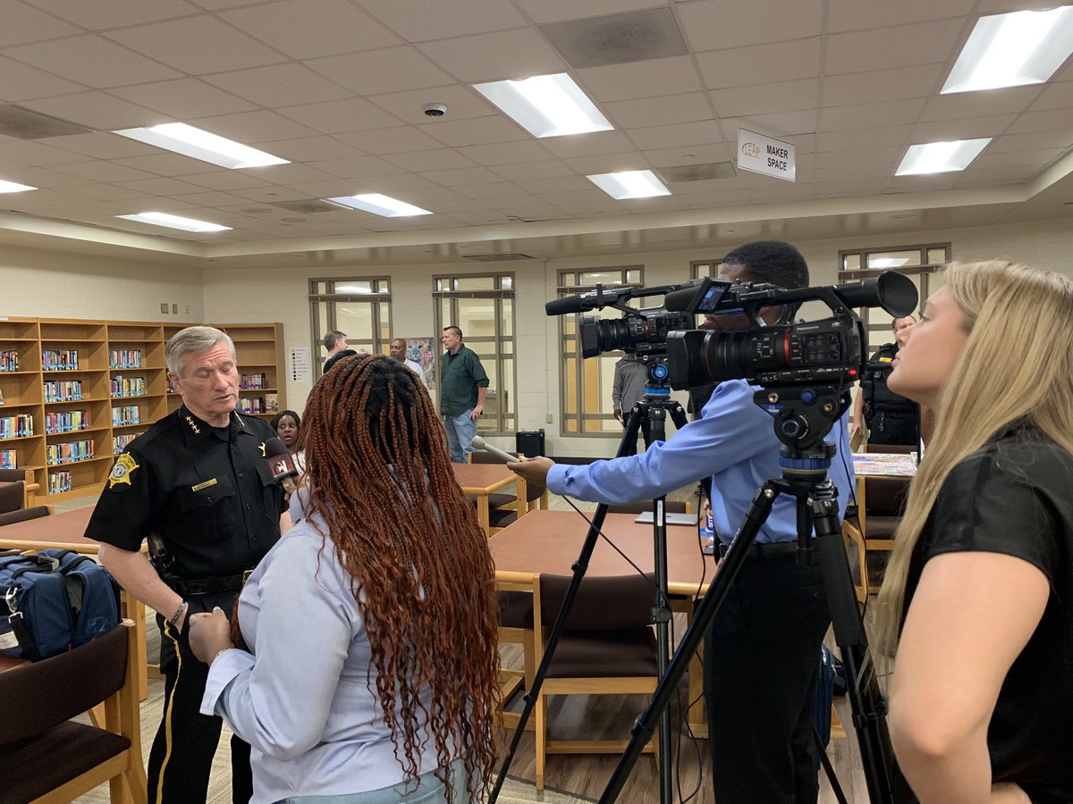 RichlandTwo's tweet photo. Thankful for the partnership with @RCSD Sheriff Lott as we rollout Crisis Alert, the new #r2safety tool #everysecondmatters @_Centegix https://t.co/LhkaS4OeNN