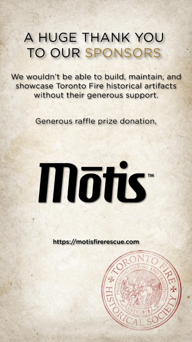 TOFireHistory's tweet photo. Thank you to @MotisFireRescue for the donation of two Pocket organizer kits for our raffle at #OAFC2023. Make sure to drop by our booth and get in on the raffle for these great kits . https://t.co/Qz4OwS0ASD
