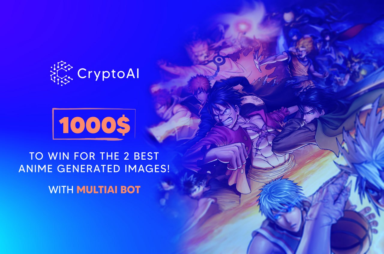 CryptoAI on Twitter "🏆 ANIME generation contest! 🏆 To celebrate the