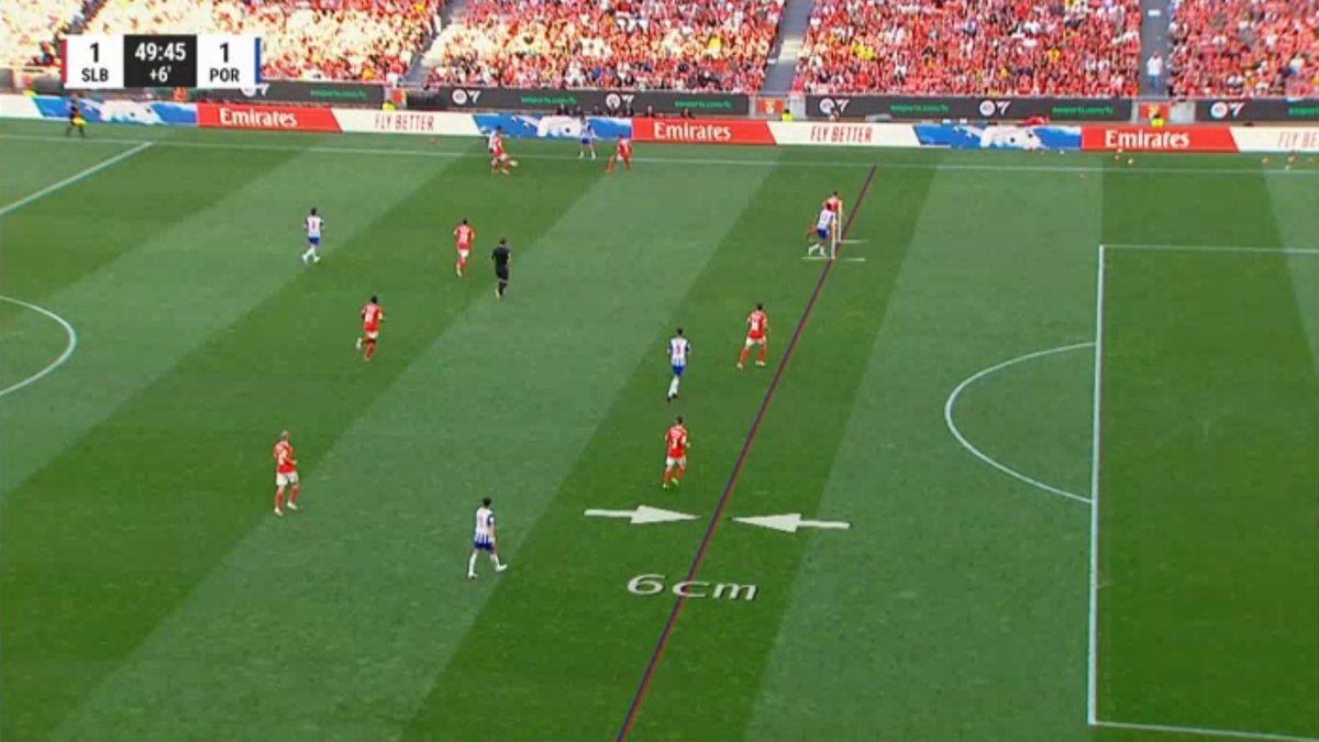 B24PT's tweet photo. VAR anulou o golo a Galeno por fora de jogo. https://t.co/9pPjEse9PX