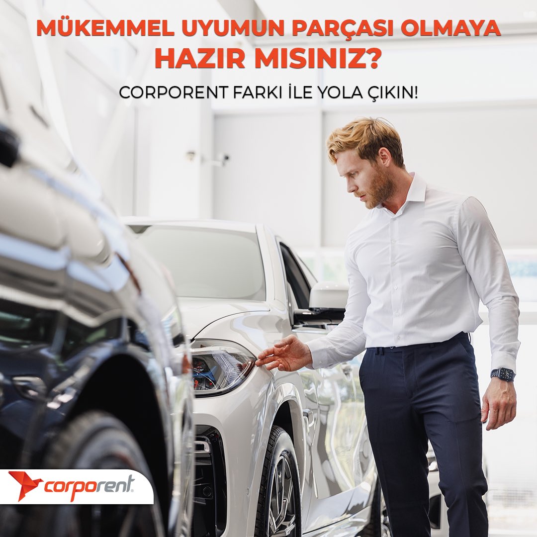 Araç kiralama sektörüne farklı bir anlayış getiren, 1500’ü aşkın araç portföyü ile size en uygun marka ve model aracı sunan Corporent ile yola çıkın. Web sitemizi ziyaret edin, kolayca teklif alın.
