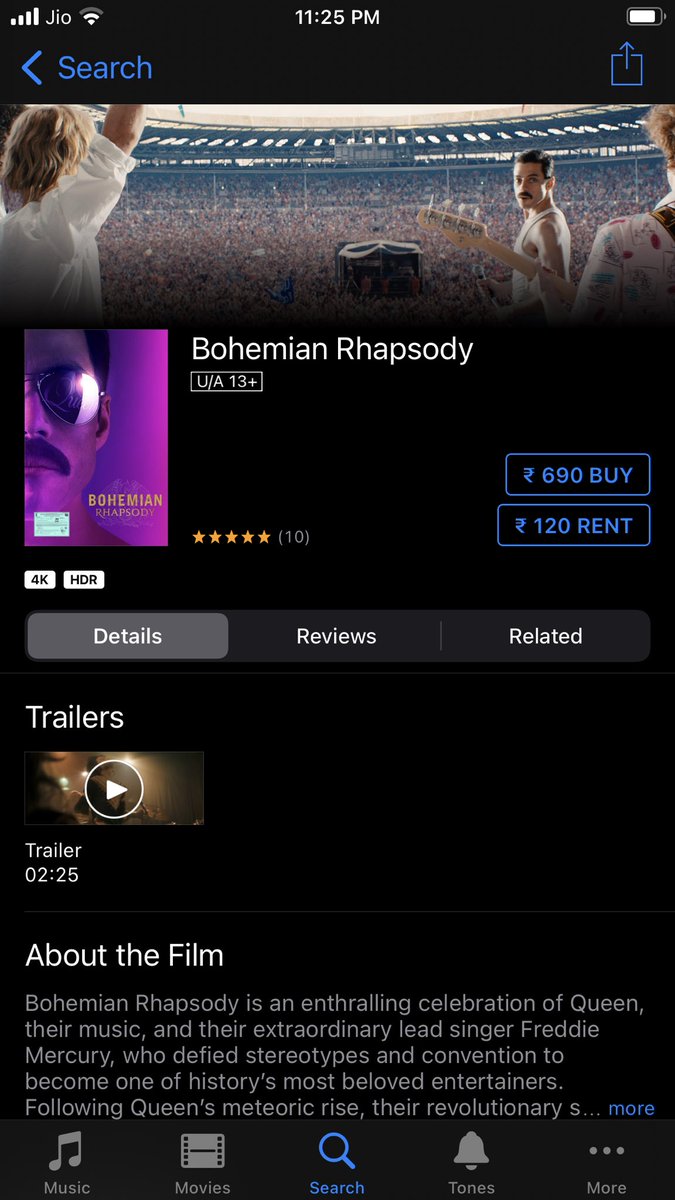 mirudox's tweet image. HDR10+ content now available on AppleTV iTunes Store.

Now I don’t have a compatible display to view HDR10+ .

This is a AppleTV4K (1st Gen) which was not supposed to get HDR10+ support.

So has Apple enabled it or is it just a server side listing ?!

#AppleTV #HDR10plus