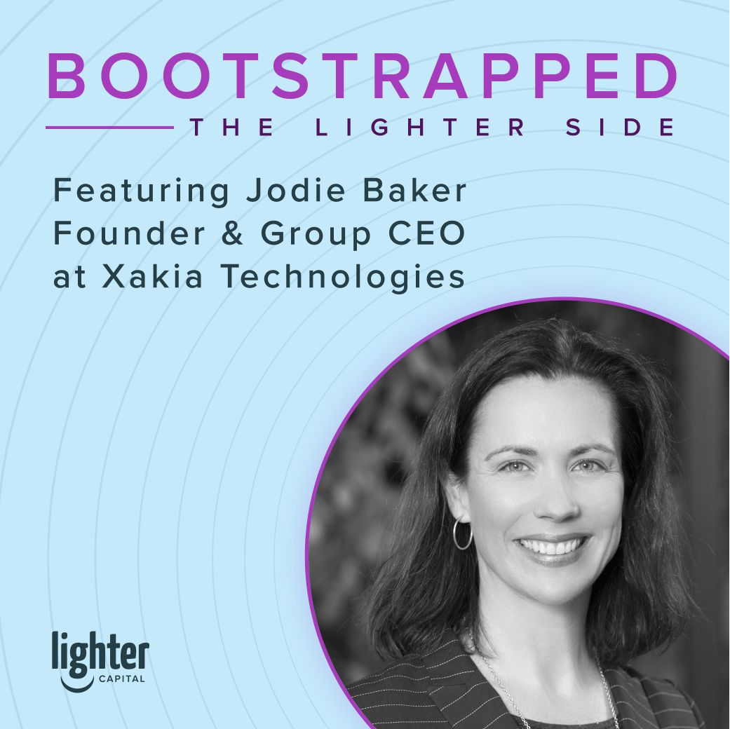 xakiatech's tweet photo. @jodiebaker74 joins @melissawidner from @LighterCapital on #podcast as they discuss Jodie's journey from lawyer to #LegalTech entrepreneur, insights learned and more. Listen here https://t.co/intn7QrUce

#mattermanagement #InHouseLegal #LawTech #womenintech #womeninlegaltech https://t.co/hRILseIiRQ