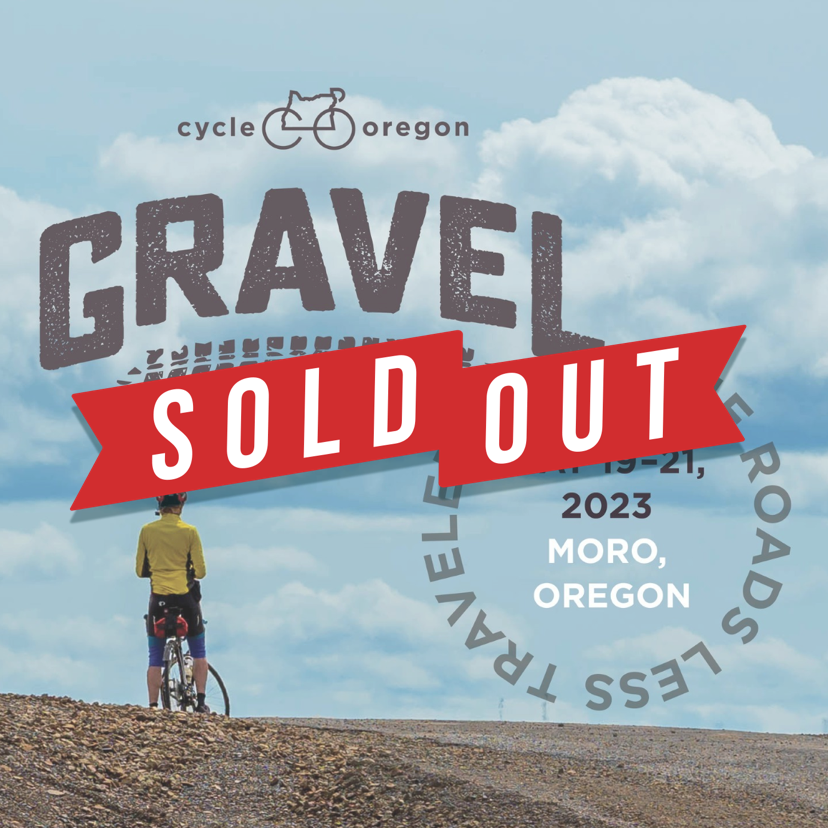 CycleOregon's tweet image. **GRAVEL 2023 IS SOLD OUT** We are so excited to see you all in Moro!
#ridecycleoregon