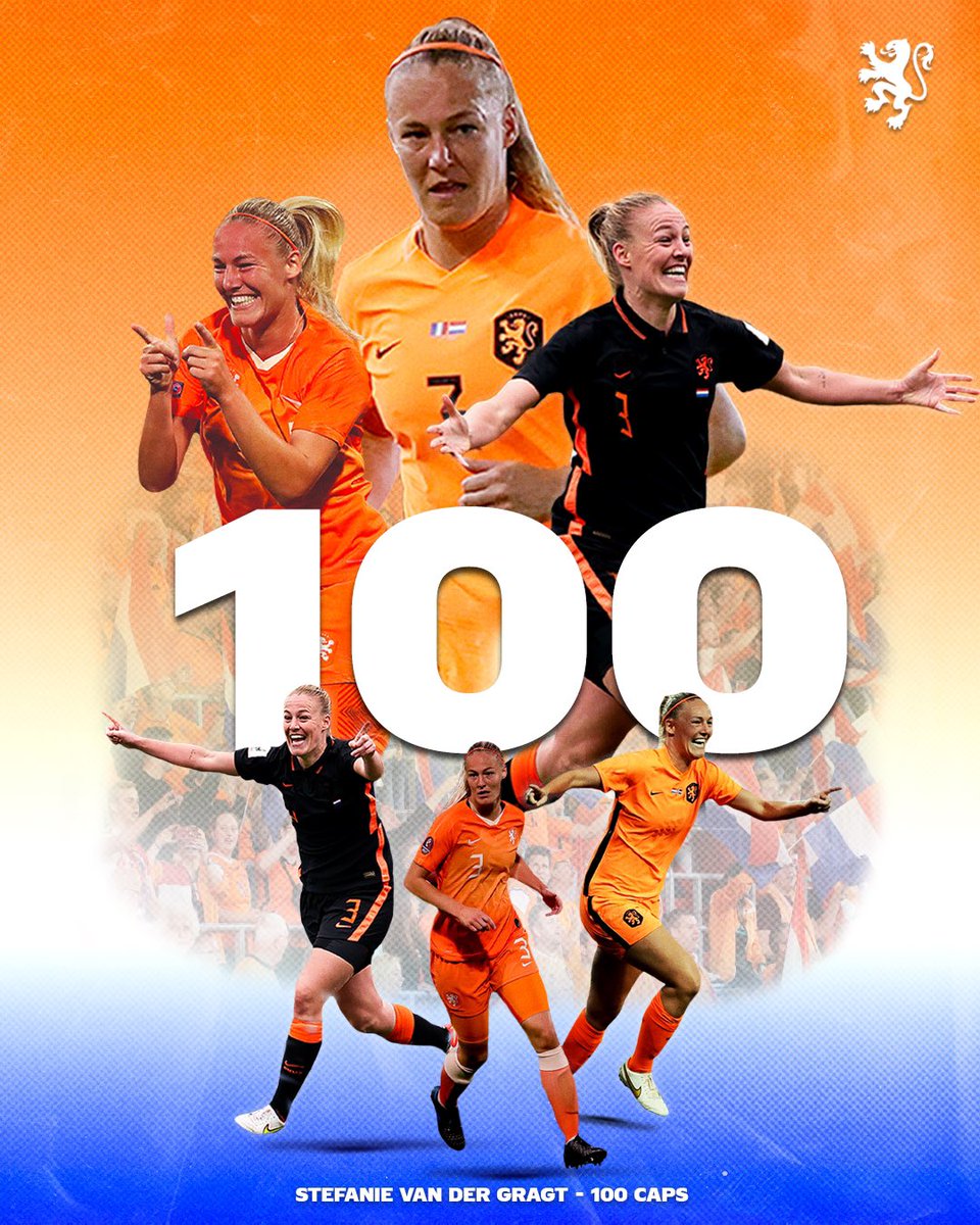 oranjevrouwen's tweet photo. 💯✖️@Stefaniie92 in 🧡!

Gefeliciteerd met deze prachtige mijlpaal! 🦁

#NEDGER #NothingLikeOranje https://t.co/QLJQ6FYs7z