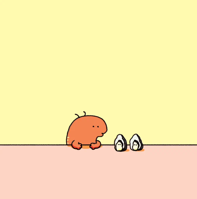牡蠣と生活するえび 