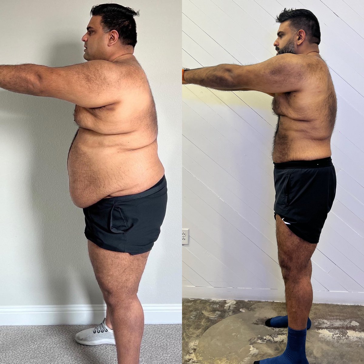 ryanvandyke's tweet photo. 1 year Transformation! 137 lbs lost &amp; 92 inches!! Info@rvdfit.com to get started today! https://t.co/2wUrm8jW3P