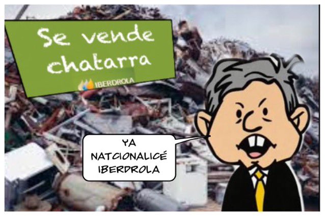 LSofiaDim's tweet photo. 1. ¿Que significa que Lopez presuma que nacionalizó Iberdrola? 

¿Que tan rentable es esta movida política-financiera? 

¿Quien gana y quien pierde en todo esto? 

Dejen les cuento el CHISMECITO POLÍTICO. https://t.co/rLVyKyYCvj