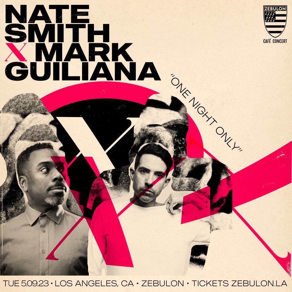 natesmithdrums's tweet photo. LOS ANGELES
MAY 9 
drums + sounds with my brother @markguiliana at @ZebulonLA 

get your TIX 👇🏾
https://t.co/jxEMJ52KZG https://t.co/TWx7tXUt37