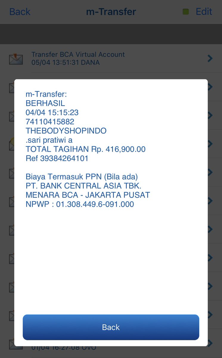 nengaiy's tweet photo. permisi nih min @thebodyshopindo . Kmrn pas 4.4 ane pesen via web, udah trnsfer pake banking, virtual acc, pake kartu debit. Tiba2 di blg payment nya failure/gagal. Lah trus duit ane kmn? https://t.co/jkoGfQEO4q