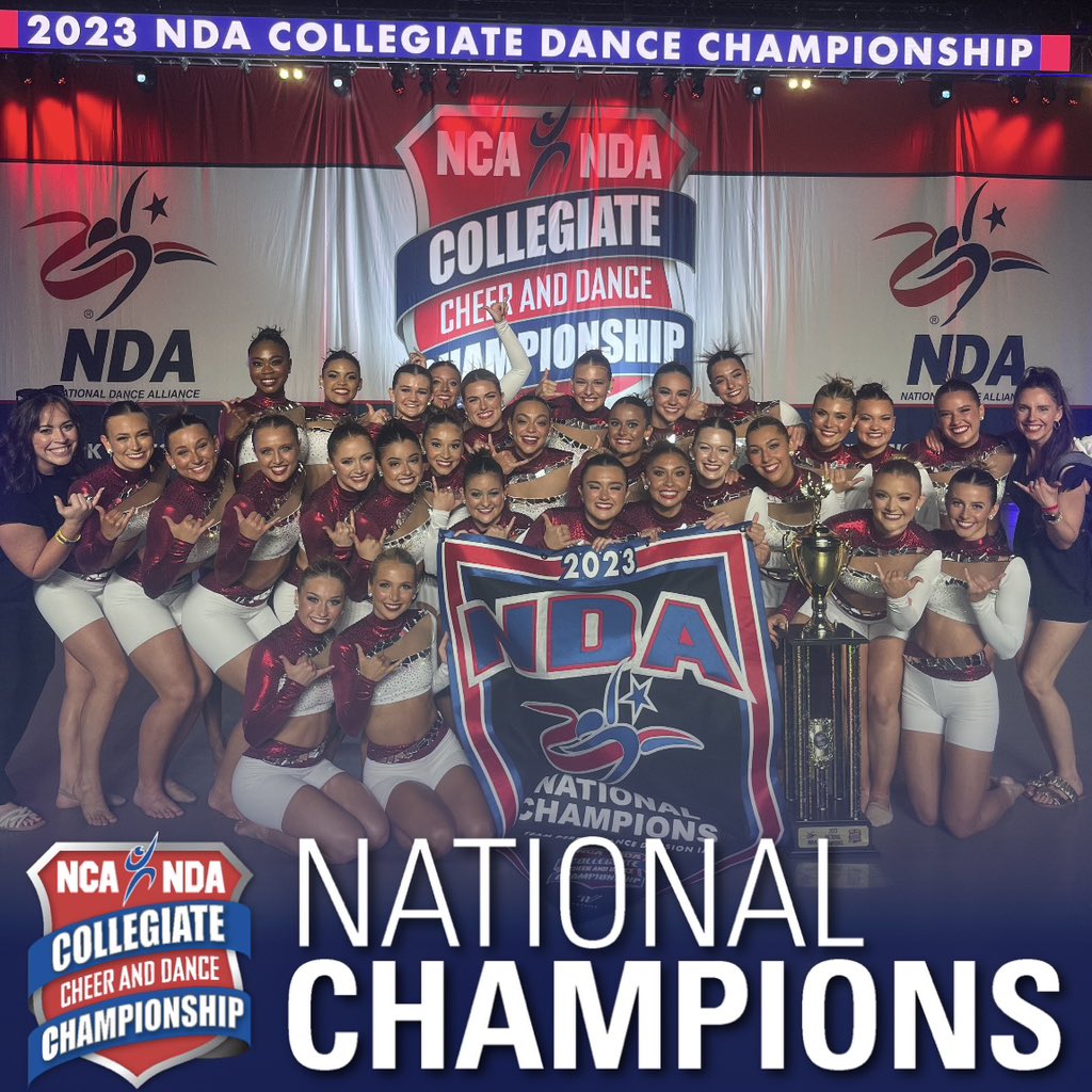 NDAupdates's tweet photo. Congratulations, National Champions! 🤩 #NDAnationals https://t.co/pgbSOkyTqv