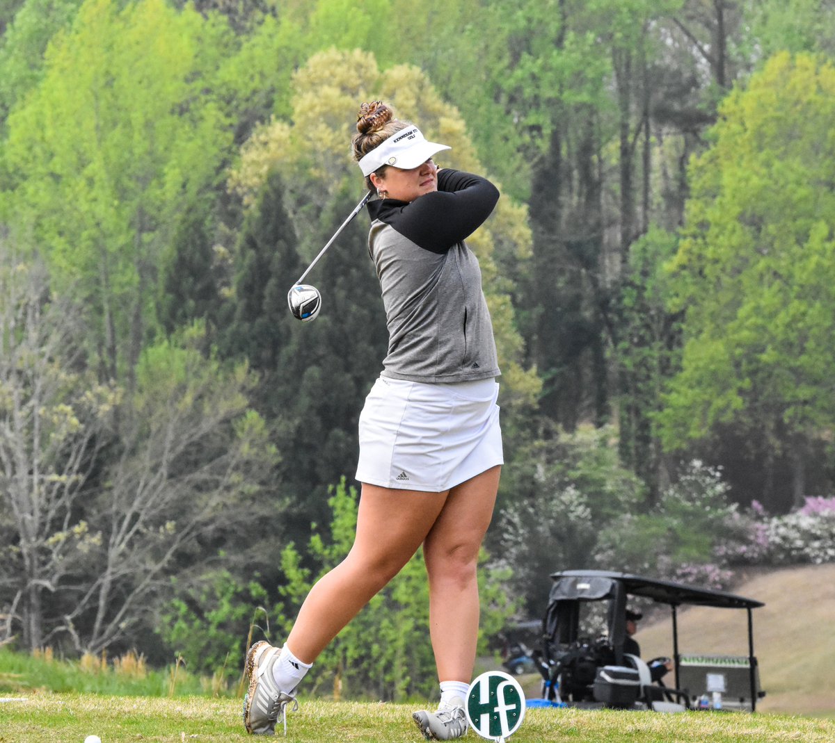 What a career for <a href="/tortoise_lea/">Toribug</a> 

▫️ Tied KSU single-round low score of 66 in 2021
▫️ ASUN Golfer of the Week 3/25/2021
▫️ Seven top-20 finishes

#competewith | #HootyHoo 🦉🏌️‍♀️